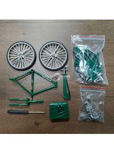 Régi stílusú kerékpár fém modellkészlet