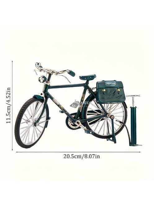 Régi stílusú kerékpár fém modellkészlet