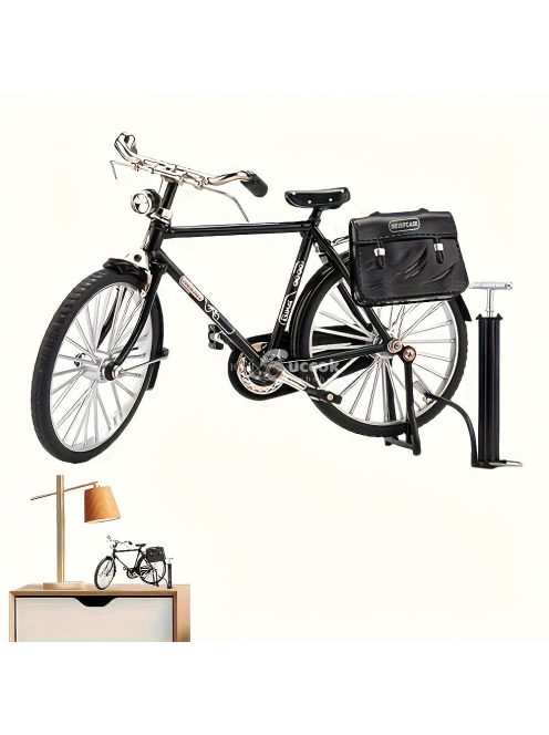 Régi stílusú kerékpár fém modellkészlet