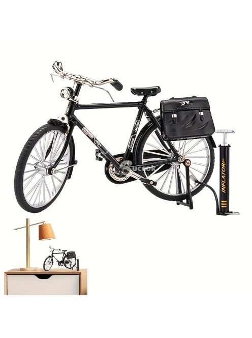 Régi stílusú kerékpár fém modellkészlet