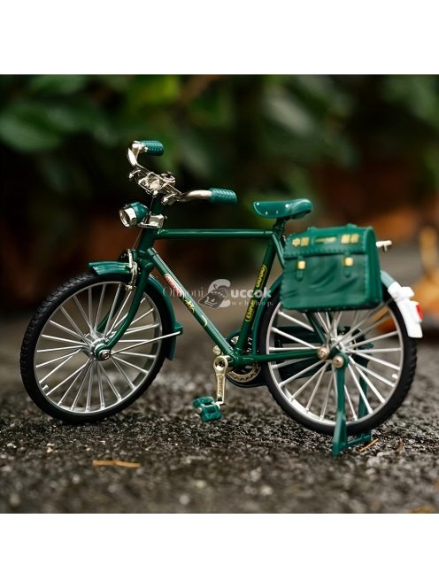 Régi stílusú kerékpár fém modellkészlet