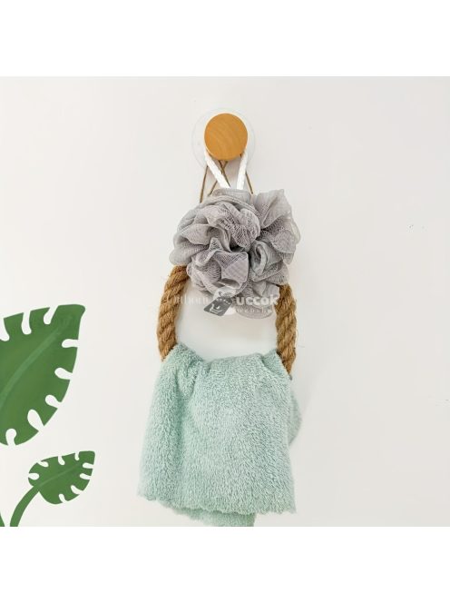 Rusztikus Kenderkötél WC Papírtartó