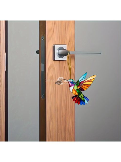 Bohém Akril Kolibri Dísz