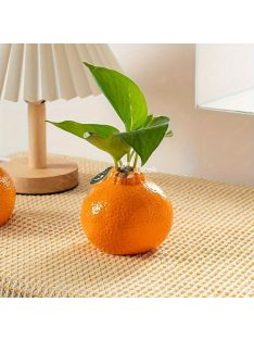 Narancs alakú Kerámia Váza