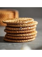 6db Kézzel Készített Rattan Poháralátét