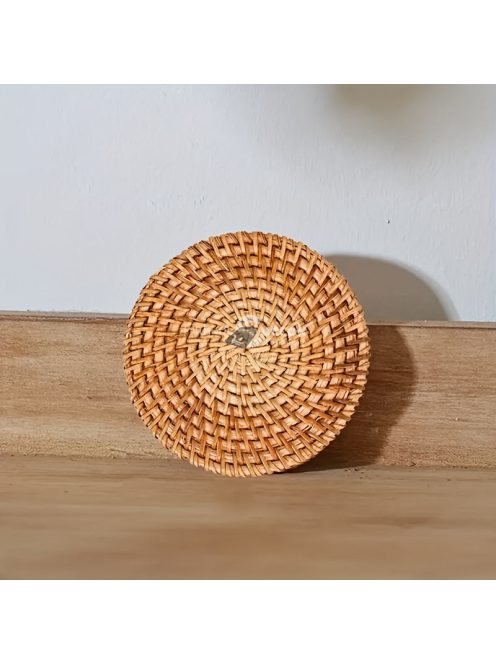 6db Kézzel Készített Rattan Poháralátét