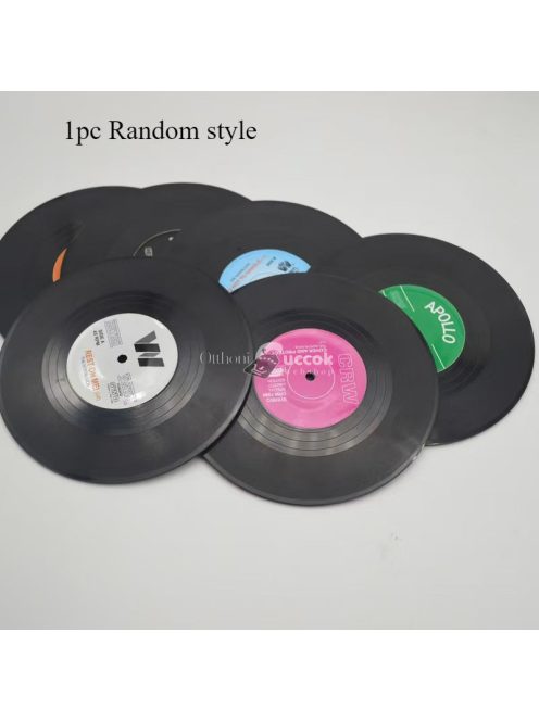 Vintage hőálló lemez alakú pohártartók