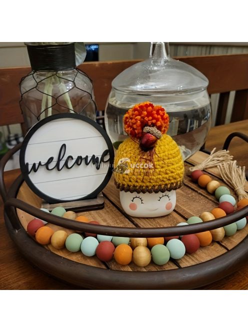 1 Darab, Fa Gyöngy Koszorú