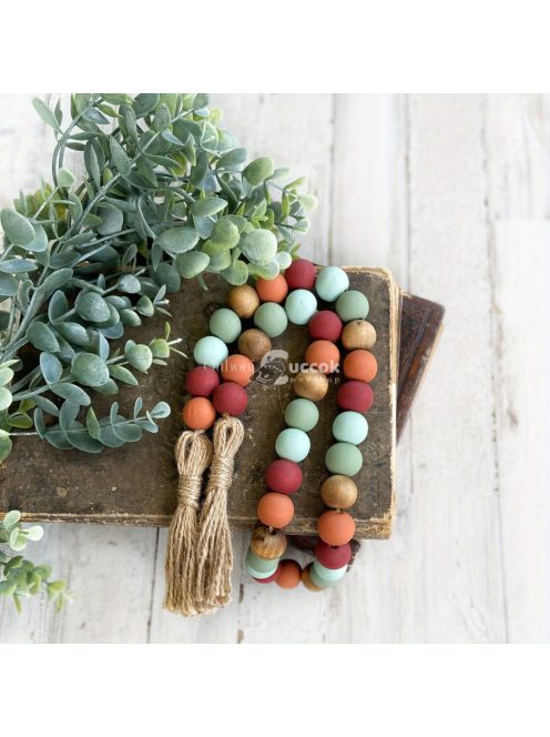 1 Darab, Fa Gyöngy Koszorú