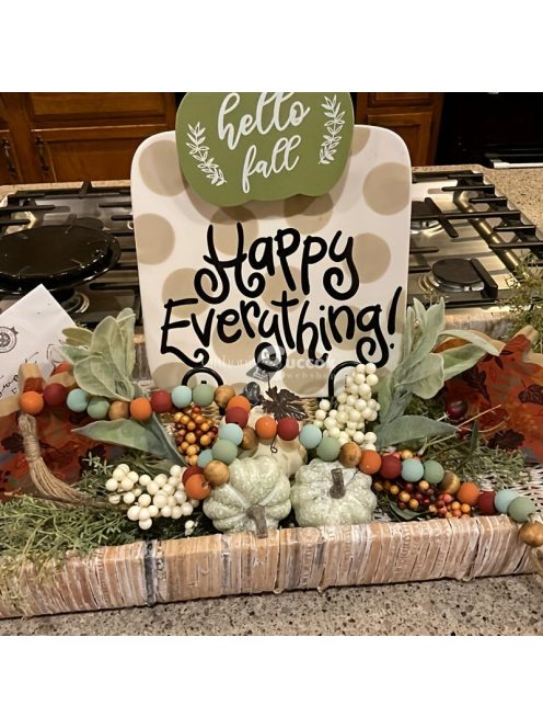 1 Darab, Fa Gyöngy Koszorú