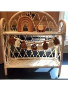 Girland Fa Gyöngyökkel és Fonallal