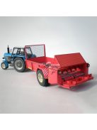 Traktor modell utánfutóval