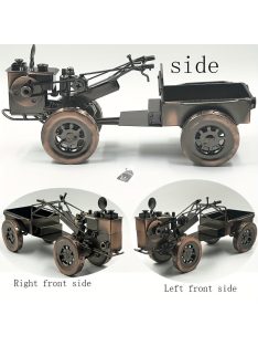 Öntött vas vintage traktor modell