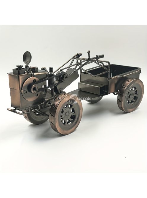 Öntött vas vintage traktor modell