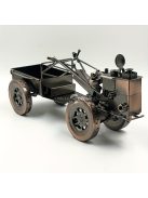 Öntött vas vintage traktor modell