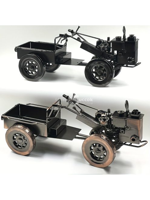 Öntött vas vintage traktor modell