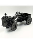 Öntött vas vintage traktor modell