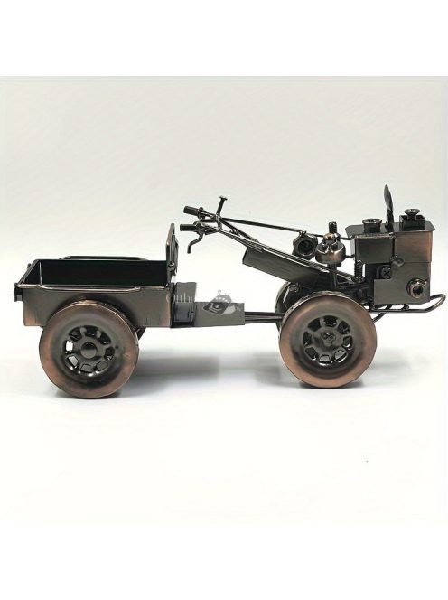 Öntött vas vintage traktor modell