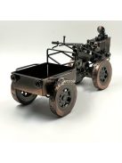 Öntött vas vintage traktor modell