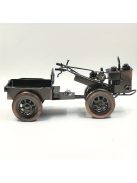 Öntött vas vintage traktor modell