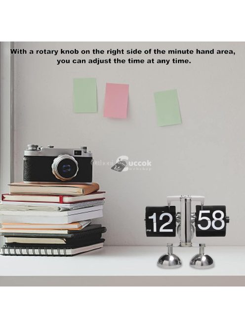 Automata lapforgató óra