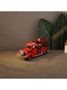 Retro Fém Tűzoltóautó Modell