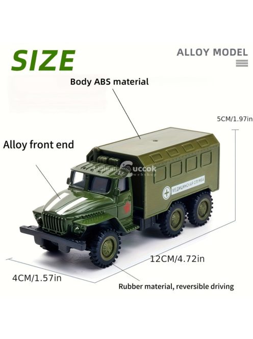 Katonai Teherautó modell