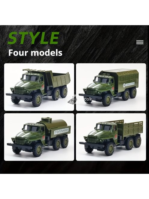 Katonai Teherautó modell