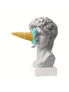 Műgyanta Dávid szobor fagylaltos pohárral