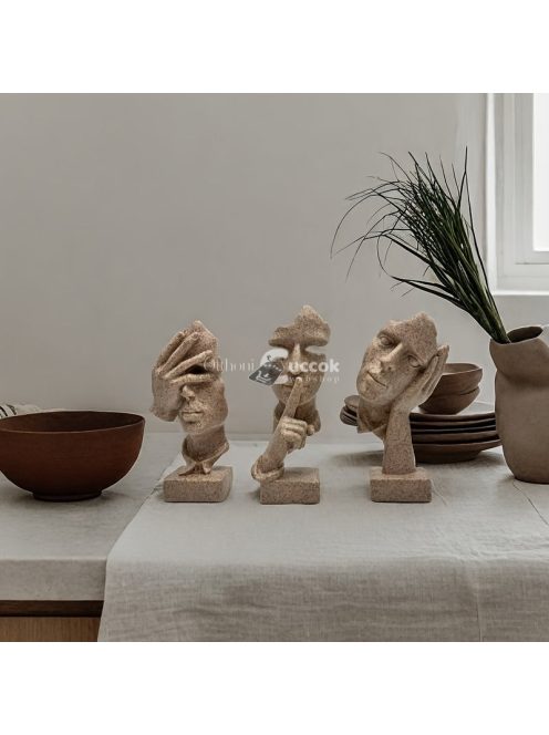 Kreatív Absztrakt Egyszerű Figura Asztali Dekoráció