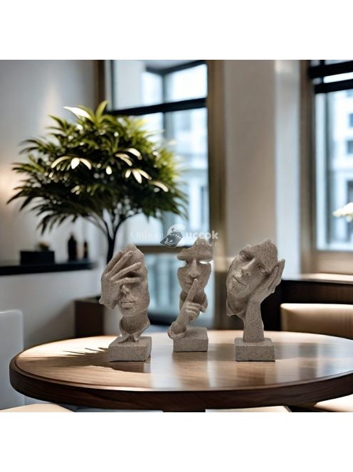 Kreatív Absztrakt Egyszerű Figura Asztali Dekoráció