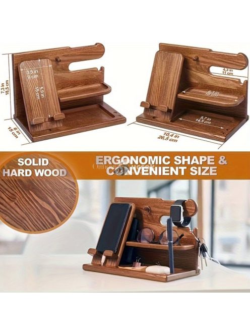 Klasszikus fa telefon dokkoló állomás