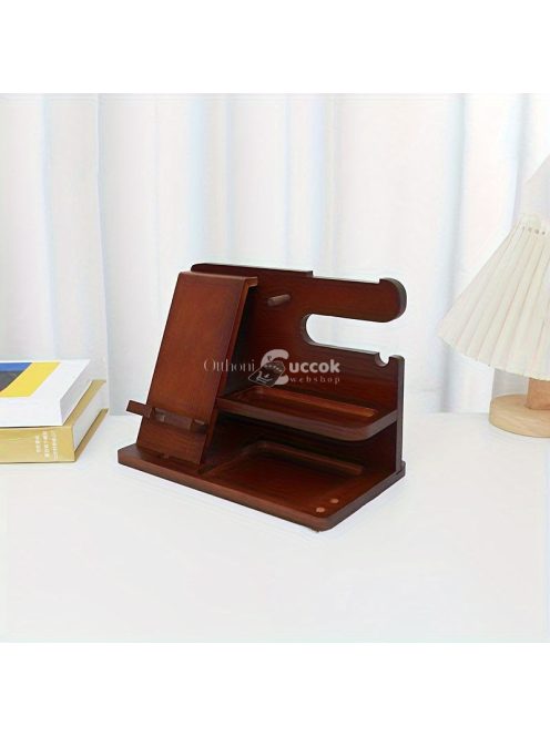 Klasszikus fa telefon dokkoló állomás