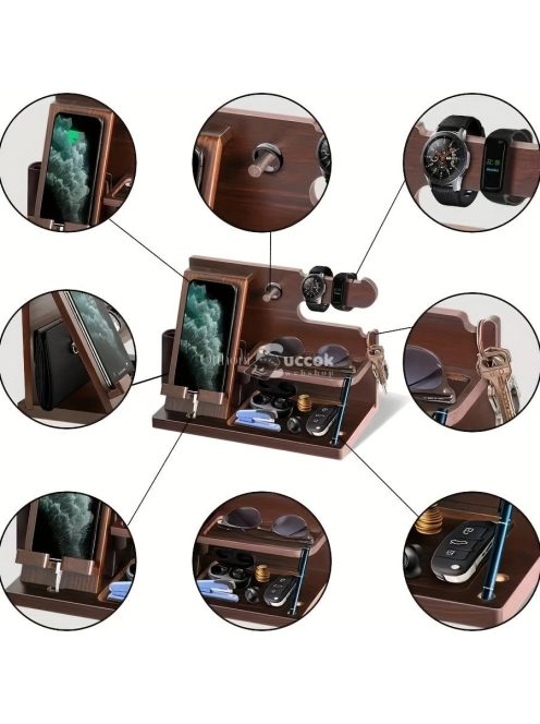 Klasszikus fa telefon dokkoló állomás