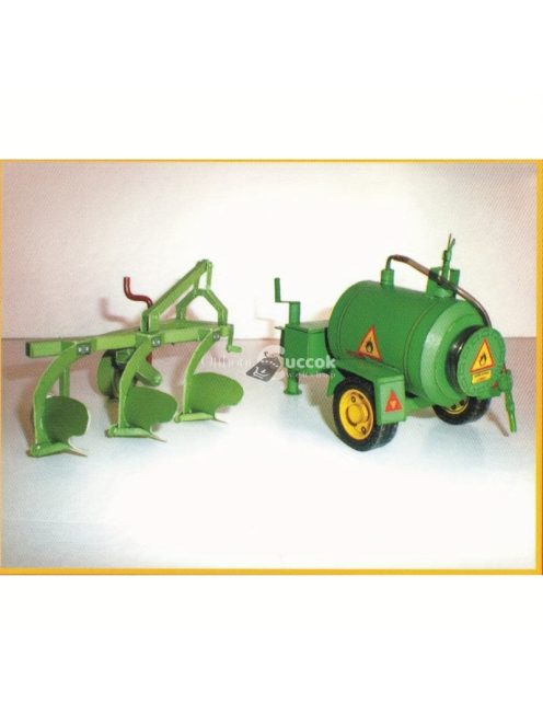 Cseh Zetor traktor papírmodell készlet