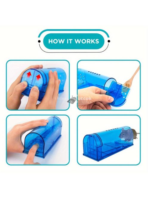 2db Humánus Egérfogók