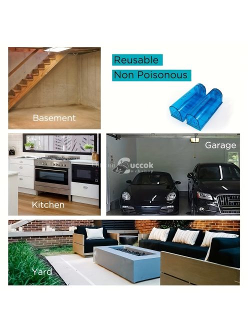 2db Humánus Egérfogók