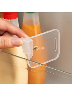   8db Erős Átlátszó Hűtőszekrény Oldalsó Ajtó Rendező Elválasztó