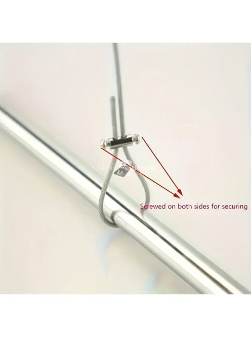 20 Állítható Frissített Acél Drótkötél Kábelbilincs