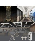 20 Állítható Frissített Acél Drótkötél Kábelbilincs