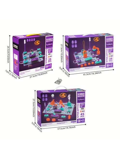 25db Elektronikus Áramkör Építő Készlet