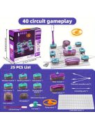 25db Elektronikus Áramkör Építő Készlet