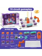 25db Elektronikus Áramkör Építő Készlet