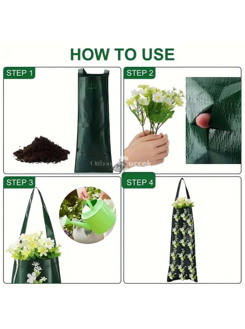 6db növénytáska, ültetőzsák