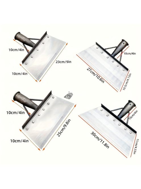 Rozsdamentes Acél Kerti Ásó