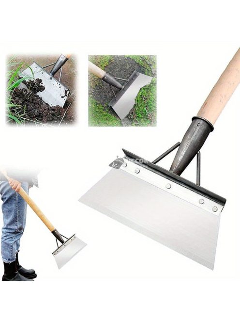 Rozsdamentes Acél Kerti Ásó