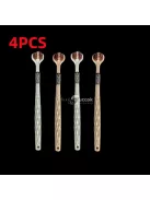 2db Ergonomikus Háromoldalú Puha Sörtéjű Fogkefe