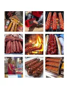 Műanyag hot dog szeletelő