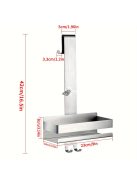 Zuhanyzó Polc Szervező