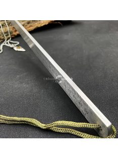   Nagy teherbírású, kettős skálával ellátott acél vonalzó zsinórral